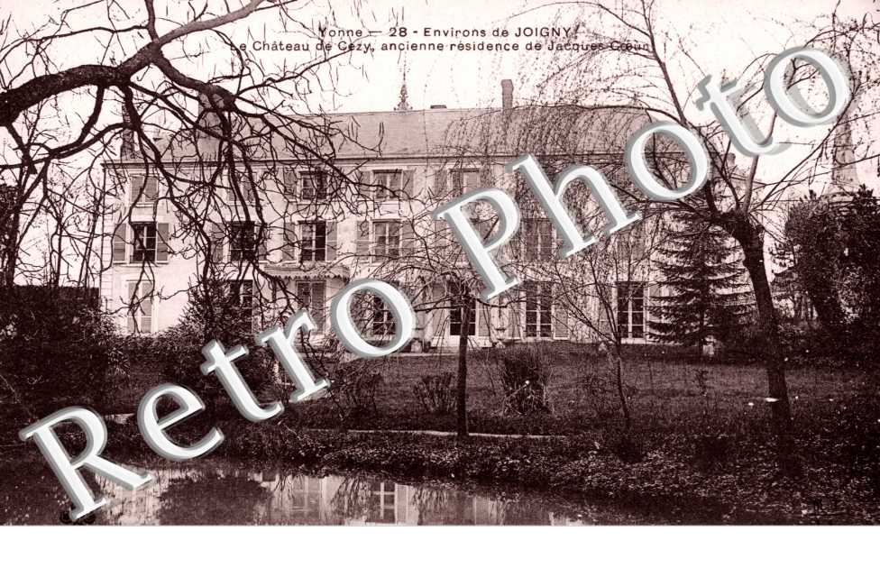 Environs de Joigny, le Chateau de Cezy, Ancienne Residence de Jacques Coeur