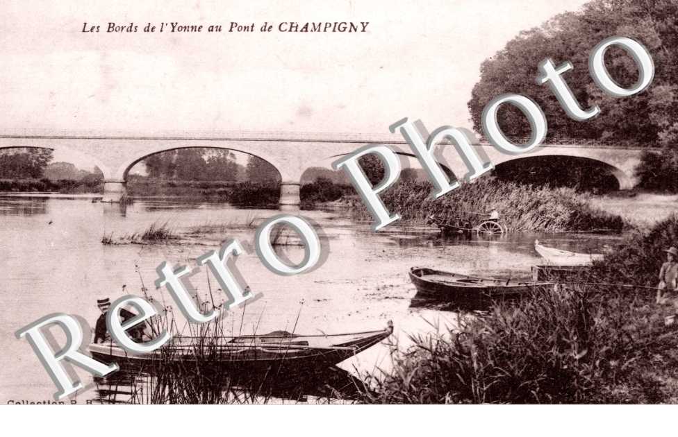 les Bords de l'Yonne au Pont de Champigny