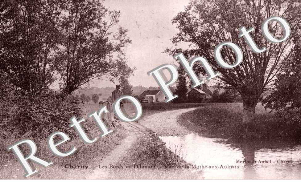 les Bords de l'Ouanne, Vue de la Mothe-aux-Aulnais