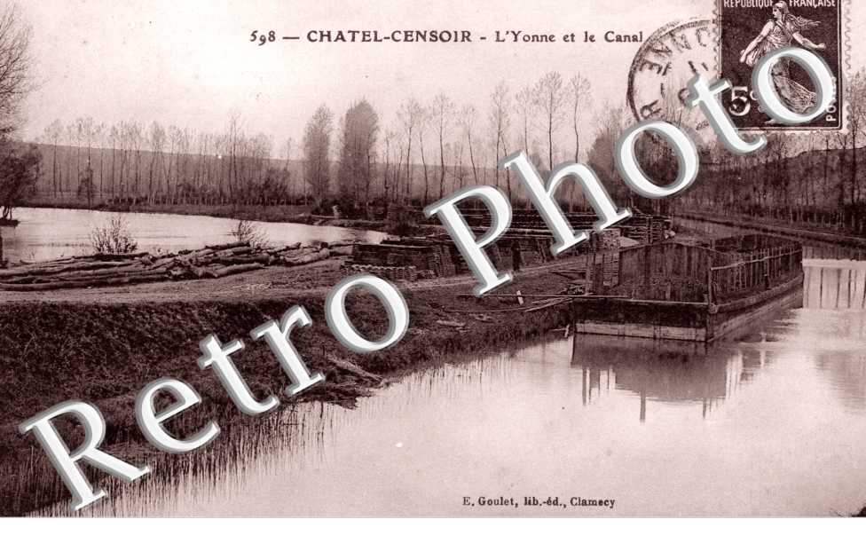 l&#039;Yonne et le Canal