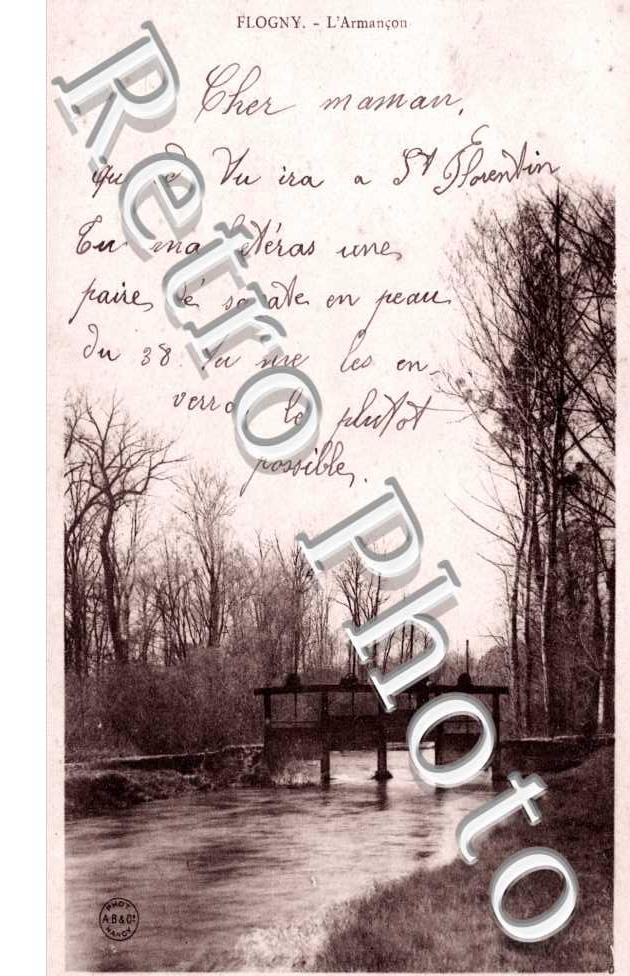 Flogny, l&#039;Armancon