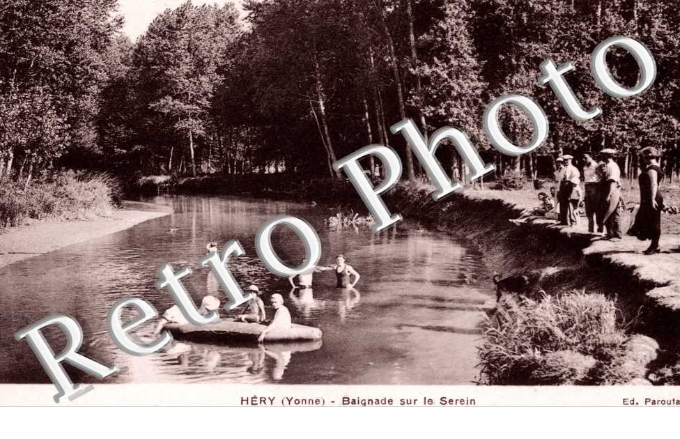 Baignade sur le Serein