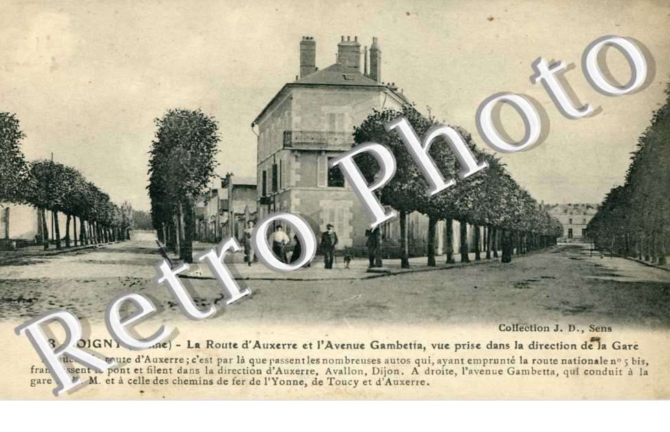Route d'Auxerre et Avenue Gambetta
