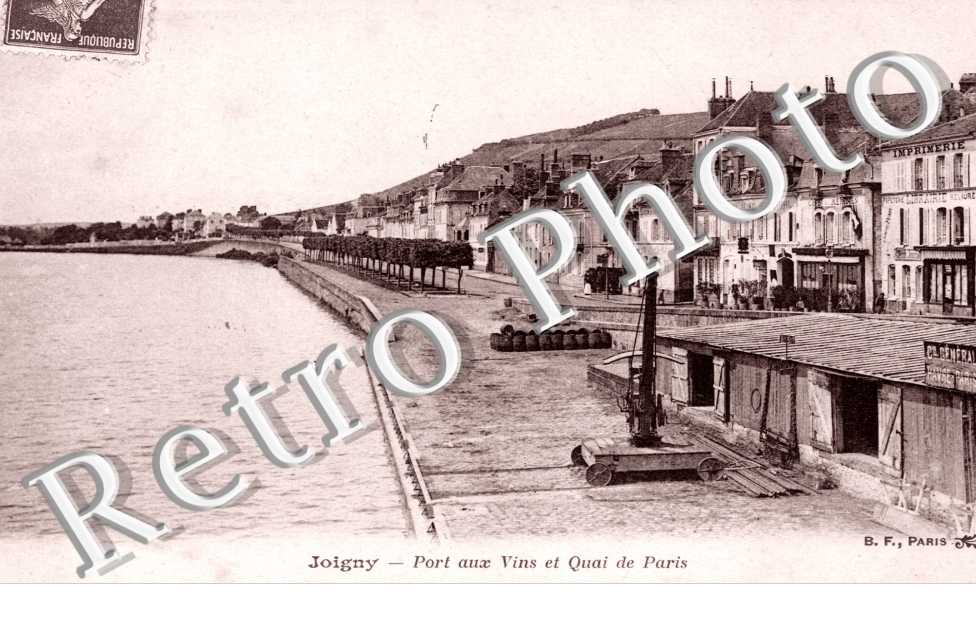 PORT aux vins et quai de Paris