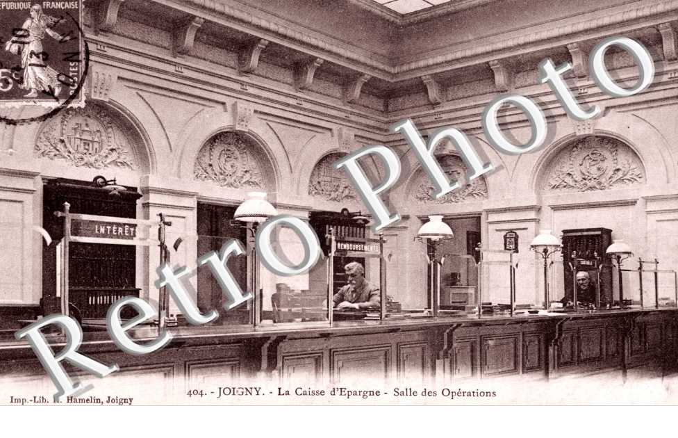 la Caisse d'Epargne, Salle des Operations