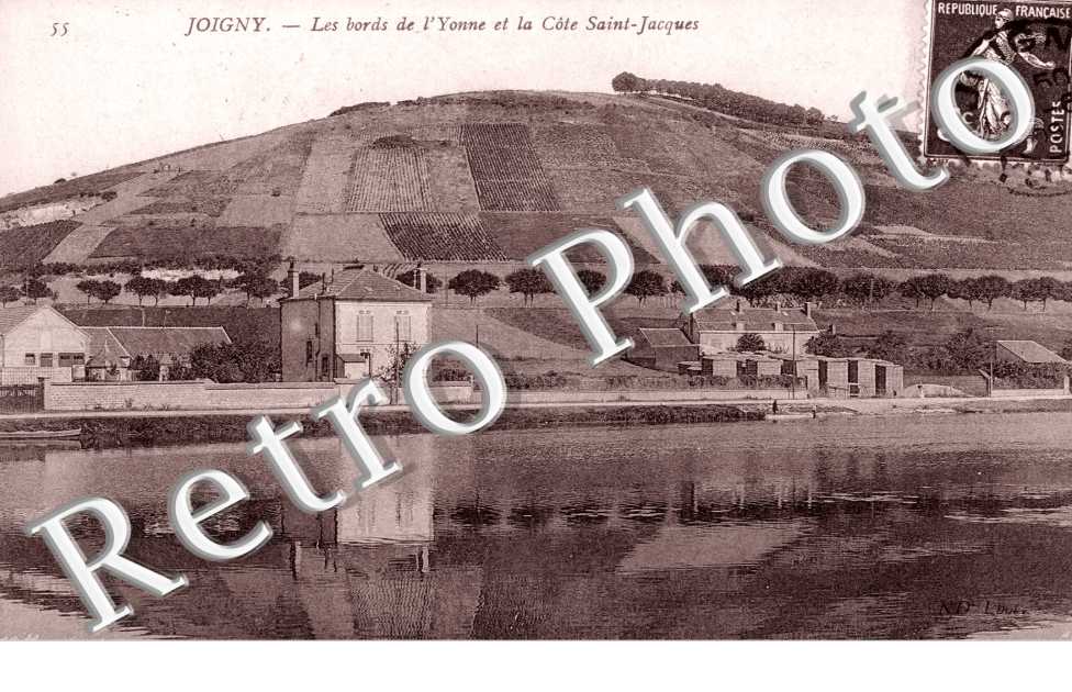 Les bords de l'Yonne et la Cote Saint Jacques