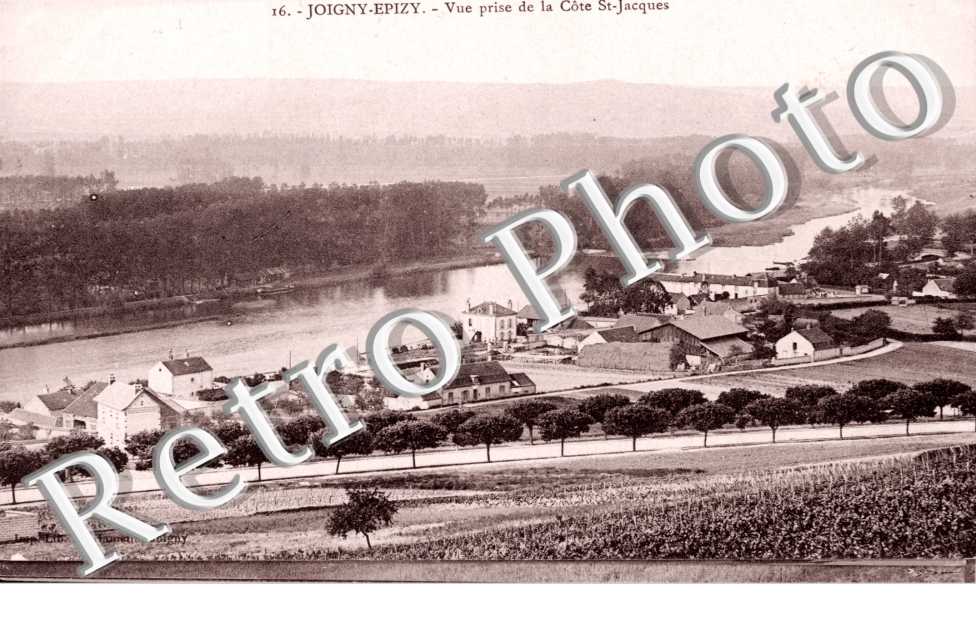 Joigny-Epizy, Vue prise de la Cote Saint-Jacques
