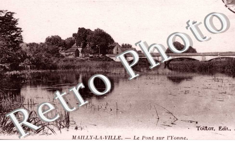 le pont sur l'Yonne