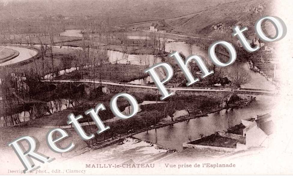 Vue prise de l'Esplanade