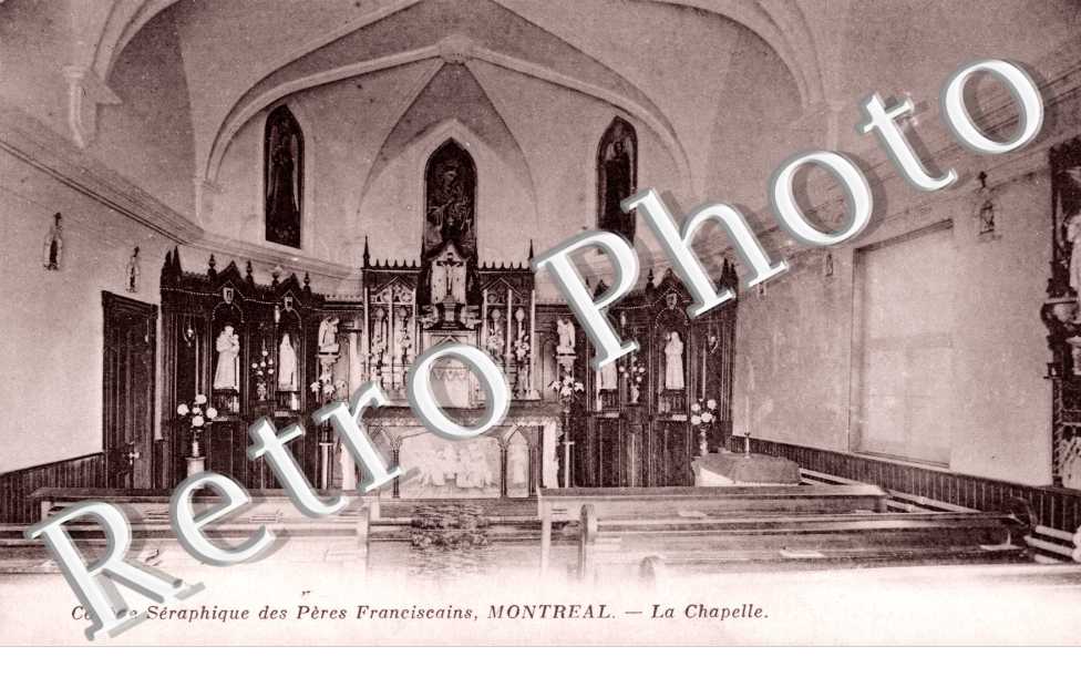 College Seraphique des Peres Franciscains, la chapelle