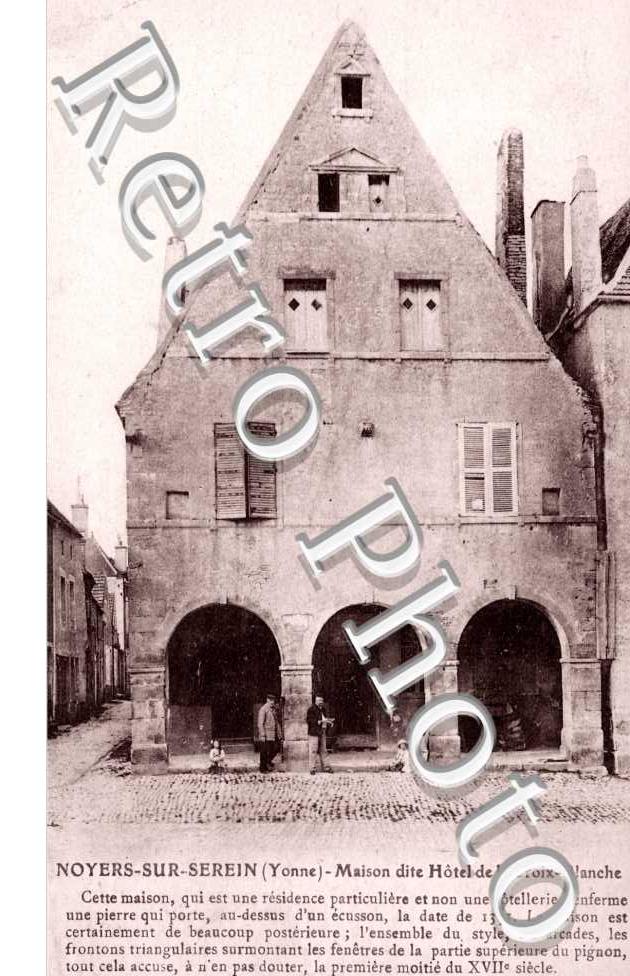 Maison dite Hotel de la Croix Blanche