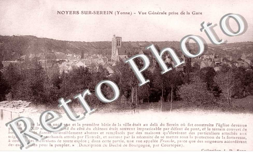 vue generale prise de la gare