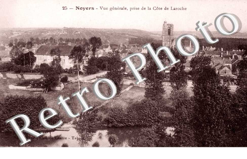 Vue Generale prise de la Cote de Laoroche