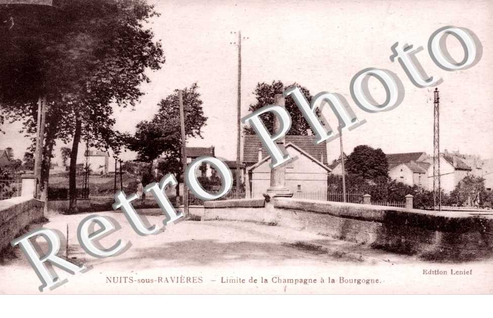 Nuits-sous-Ravieres, Limite de la Champagne a la Bourgogne