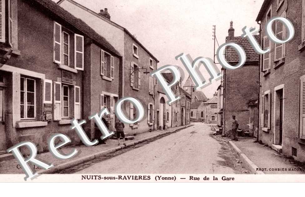 Nuits-sous-Ravieres, Rue de la Gare