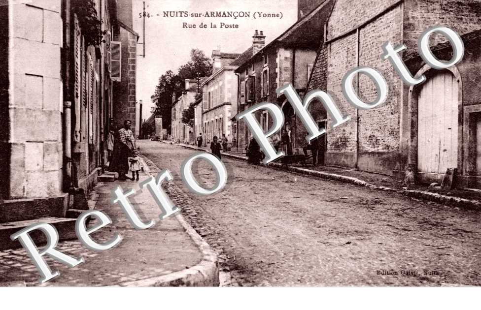 Nuits-sur-Armancon, Rue de la Poste