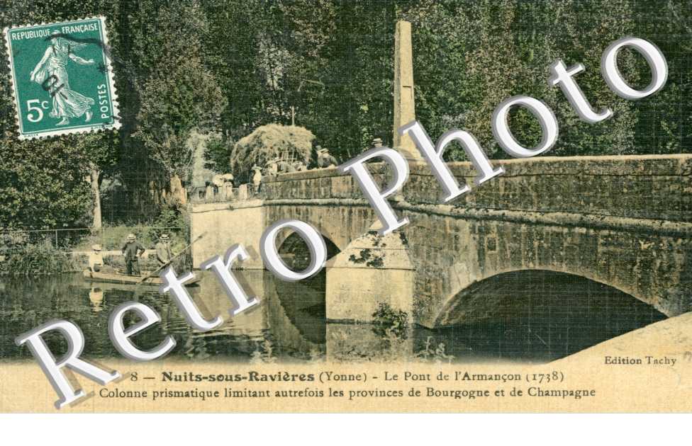 Nuits-sous-Ravieres, le Pont de l'Armancon