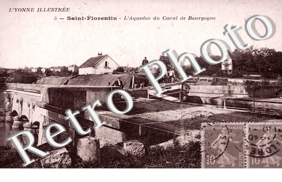 Aqueduc au Canal de Bourgogne