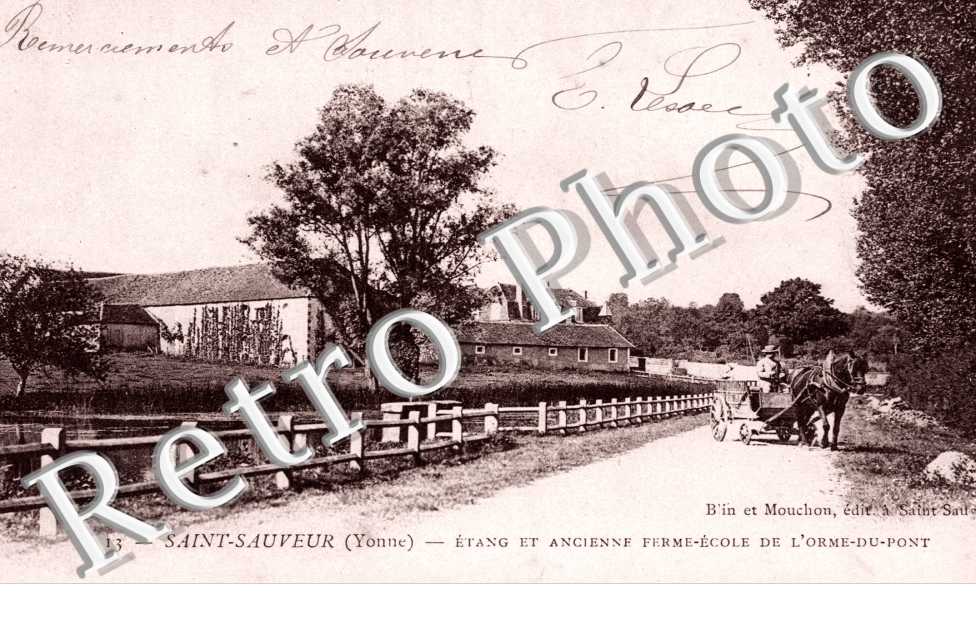 l'Etang et l'Ancienne Ferme-Ecole de l'Orme-du-Pont