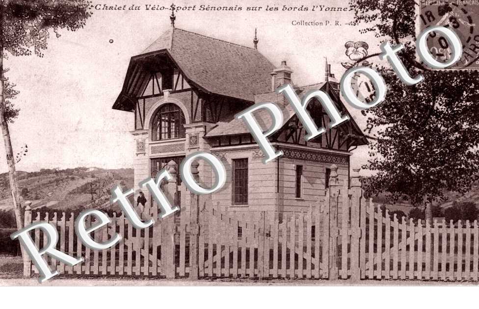 chalet du velo-sport Senonais sur les bords de l'Yonne