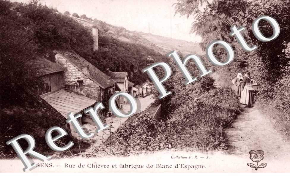 Rue du Chievre et Fabrique de Banc d'Espagne