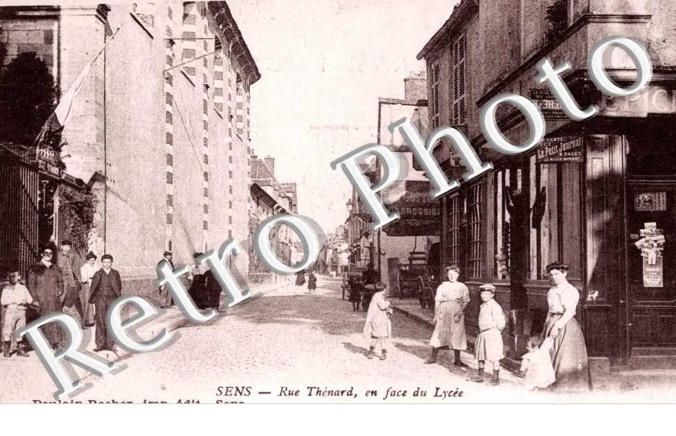 Rue Thenard en face du Lycee