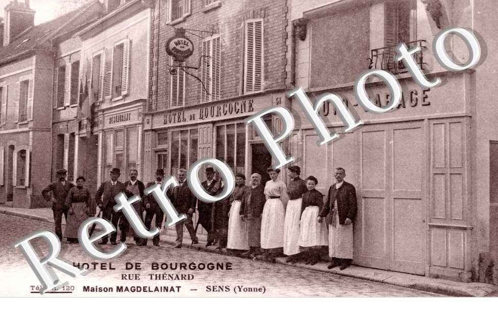 Hotel de Bourgogne, Rue Thenard