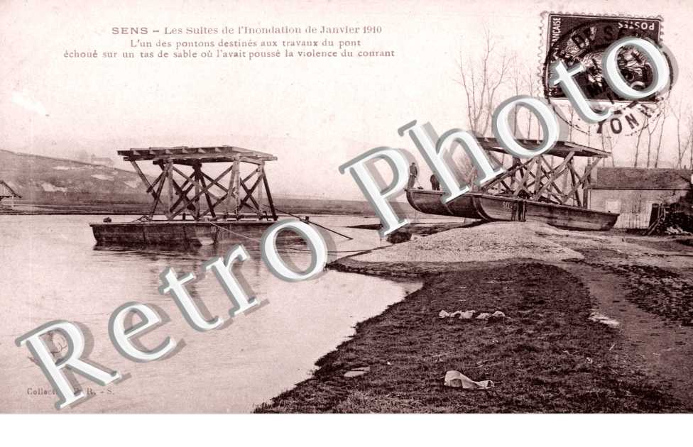 les Suites de l'Inondation  de Janvier 1910