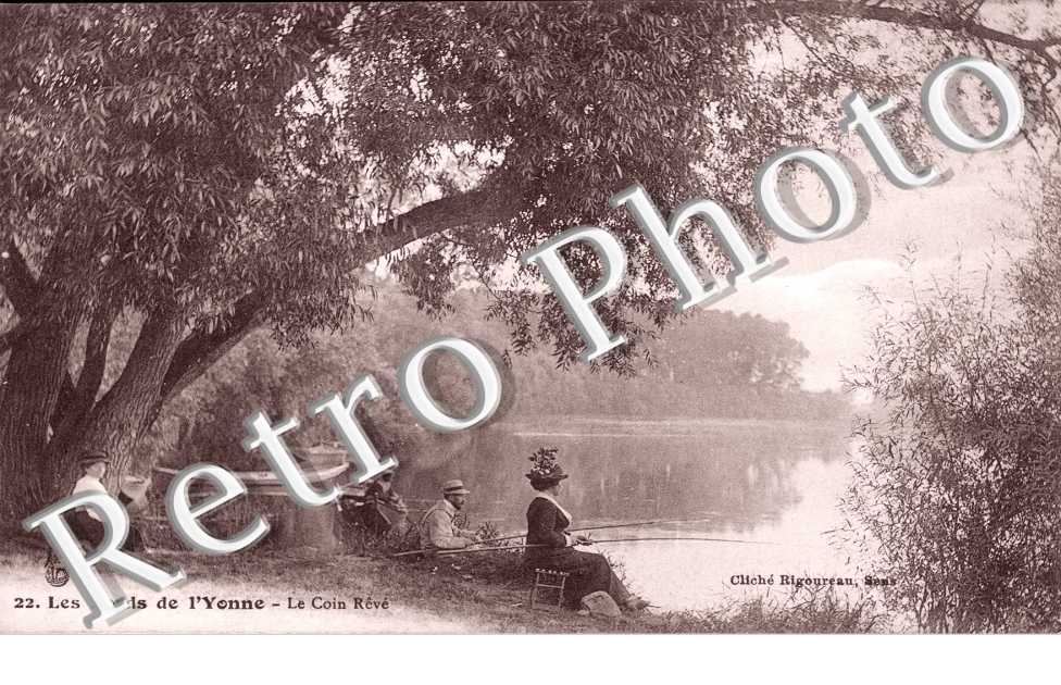 Les bords de l&#039;Yonne