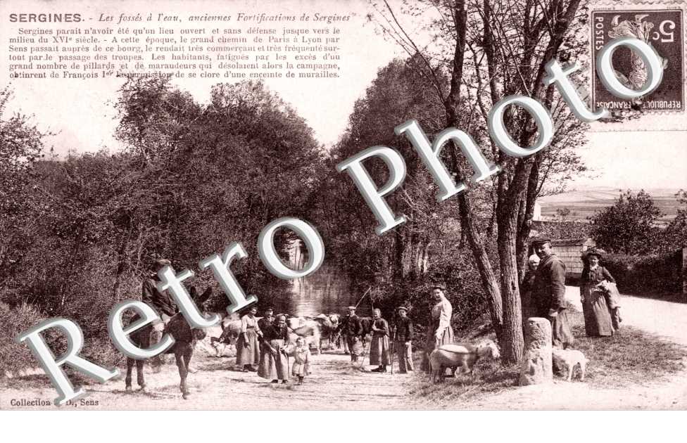 Vestiges des Vieux Fosses, Vue generale