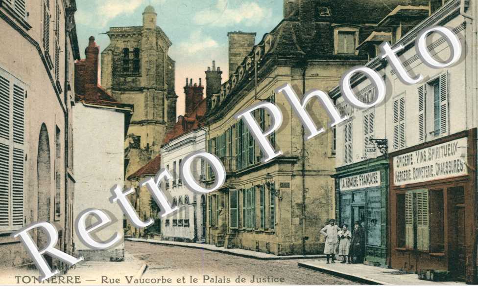 Rue Vaucorbe et Palais de Justice