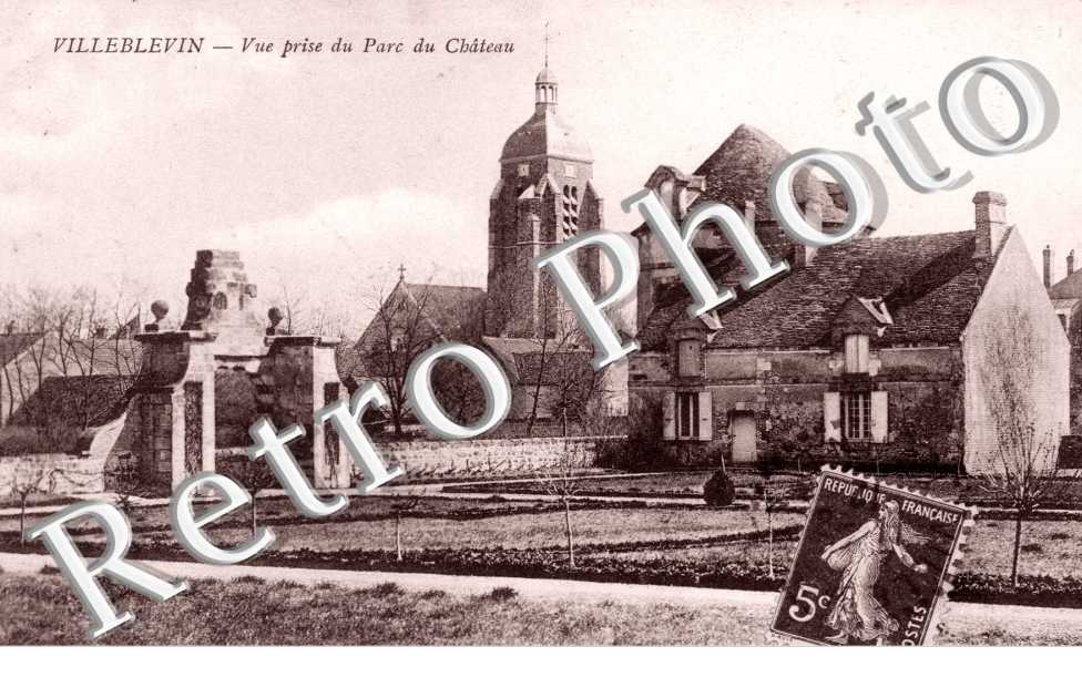 vue prise du Parc du chateau