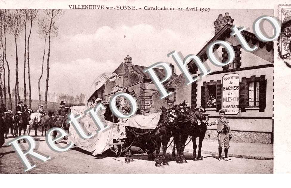 Cavalcade du 21 avril 1907, Char de la Lune