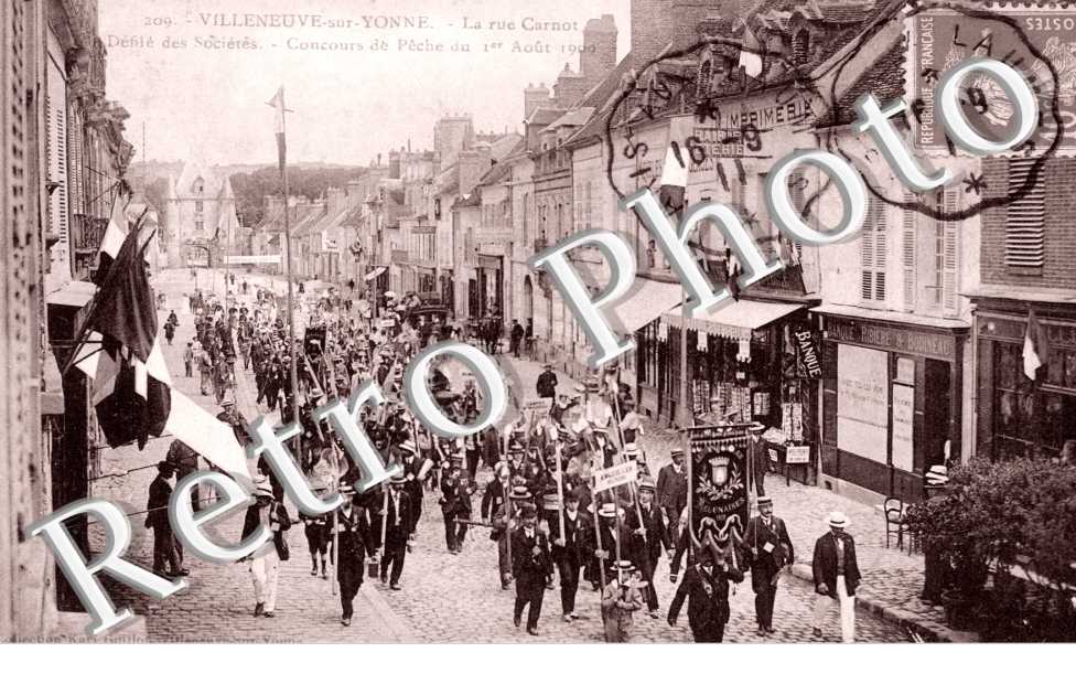 la rue carnot - Defile des Societes