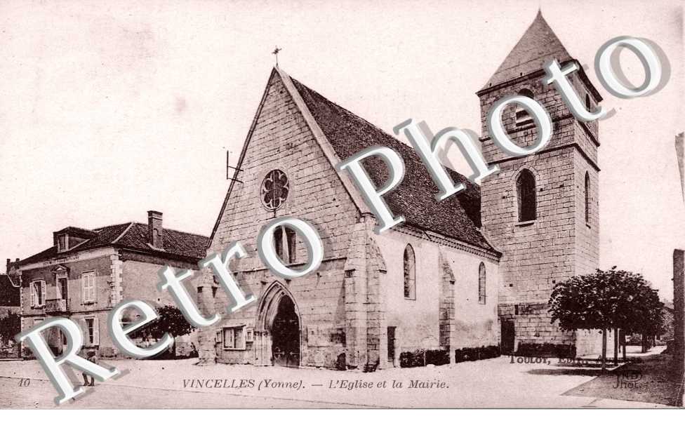 L'église et la mairie
