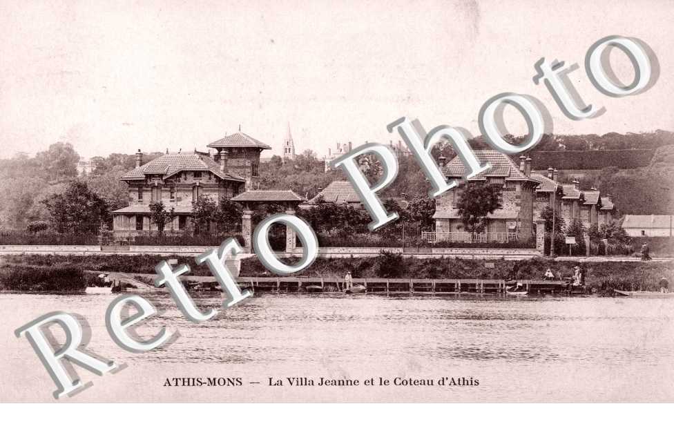 La Villa Jeanne et le Coteau d&#039;Athis