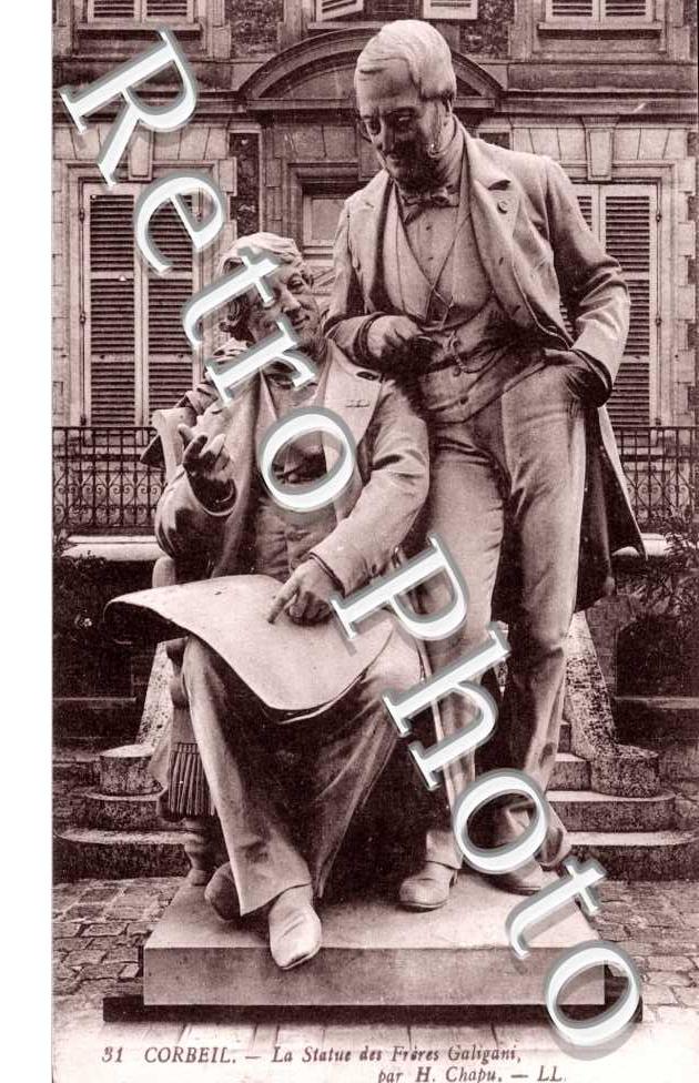 la Statue des Freres Galigani