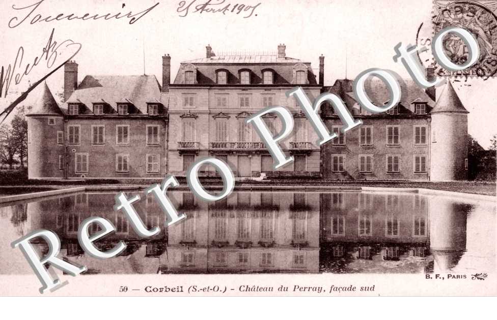 Chateau de Perray, Facade Sud