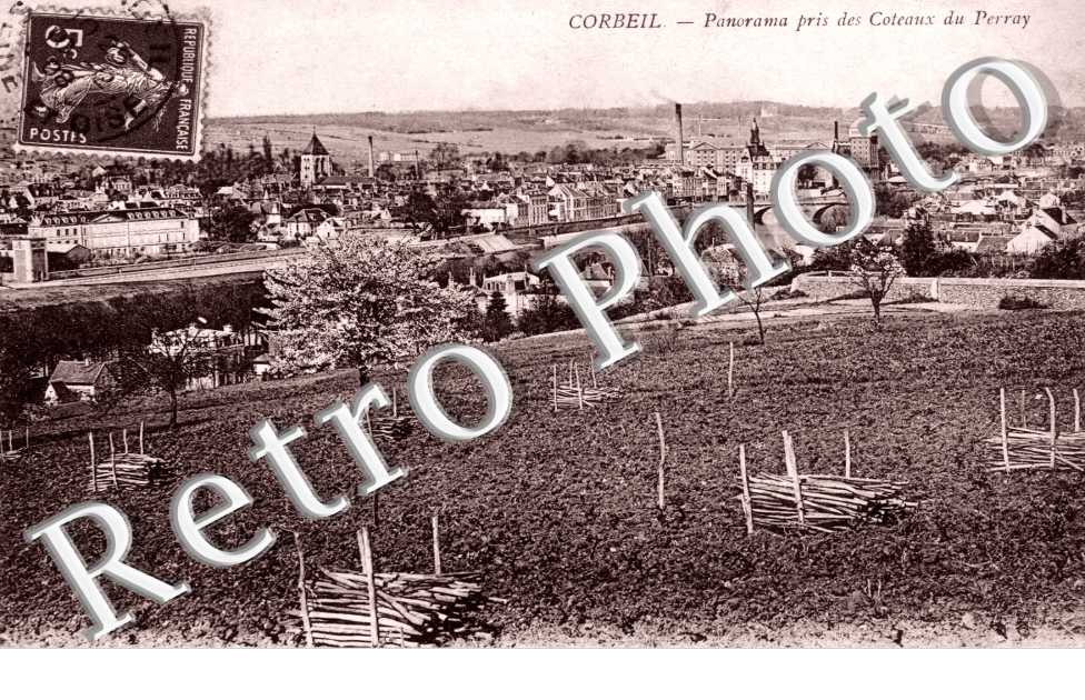 Panorama pris des Coteaux du Perray