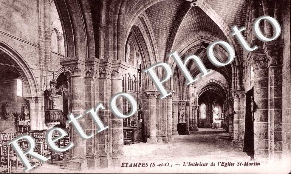Interieur de l&#039;eglise Saint-Martin