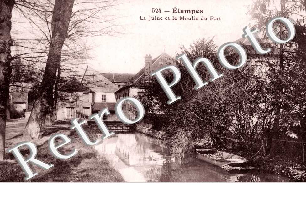 La Juine et le Moulin du Port