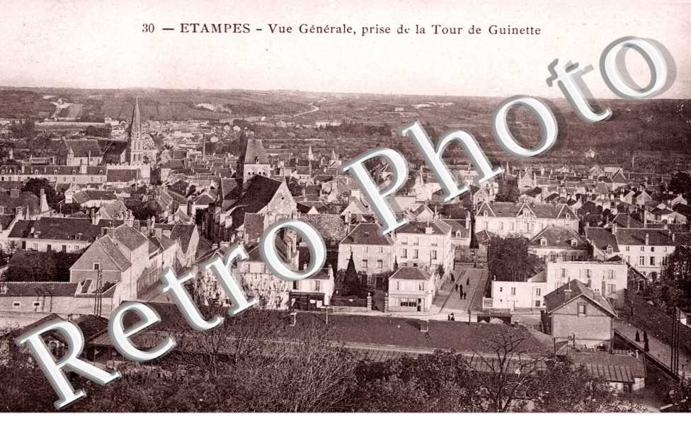 Vue generale prise de la Tour de Guinette
