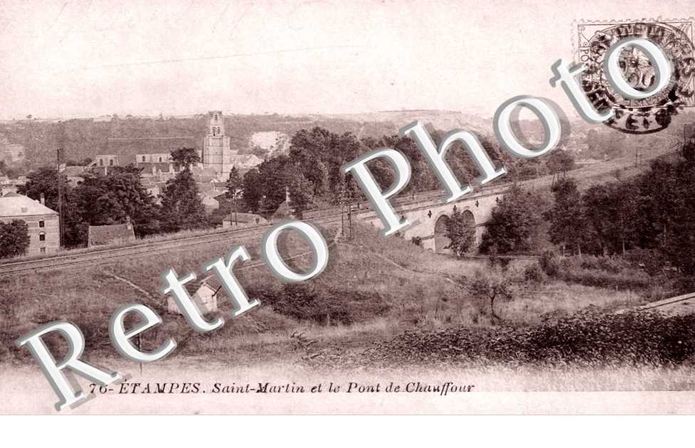 Saint-Martin et le Pont de Chauffour