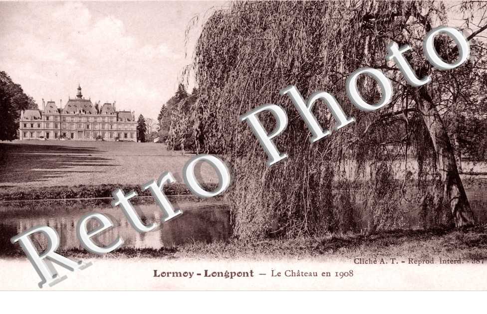 Lormoy, le Chateau en 1908