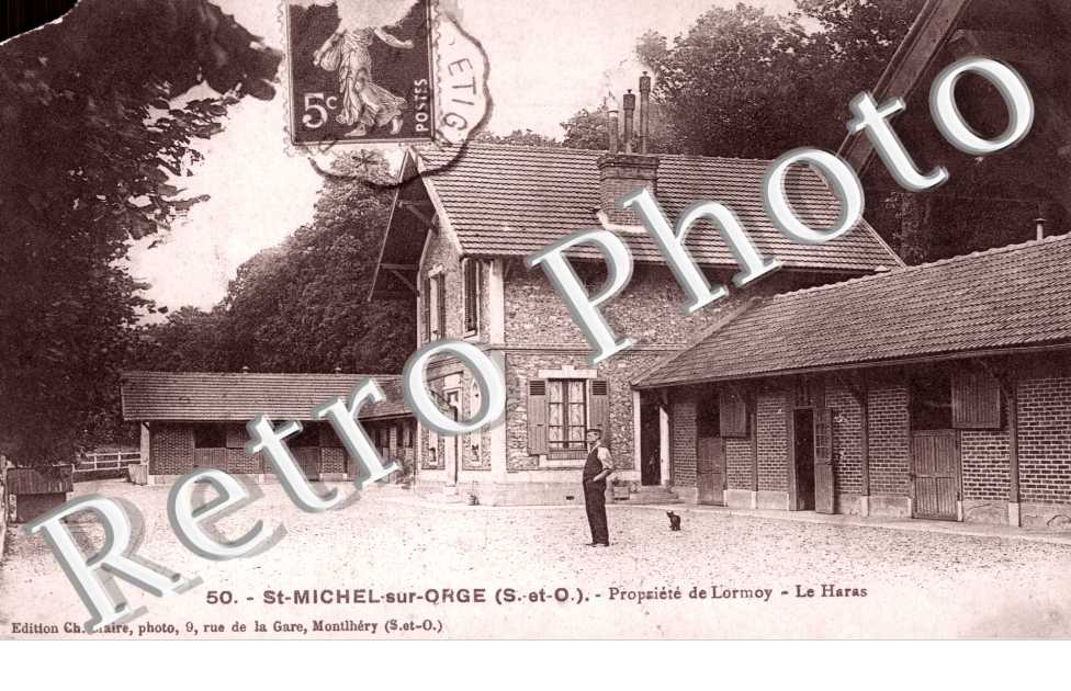 Saint Michel sur Orge, Propriete de Lormoy, le Haras