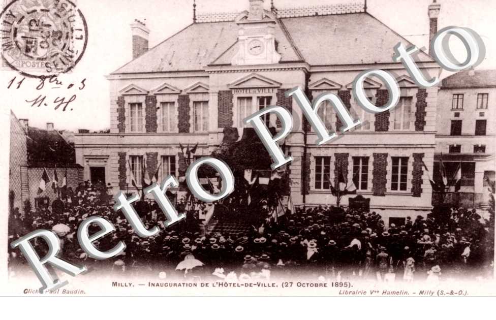 Inauguration de l'hotel de ville 27 octobre 1895