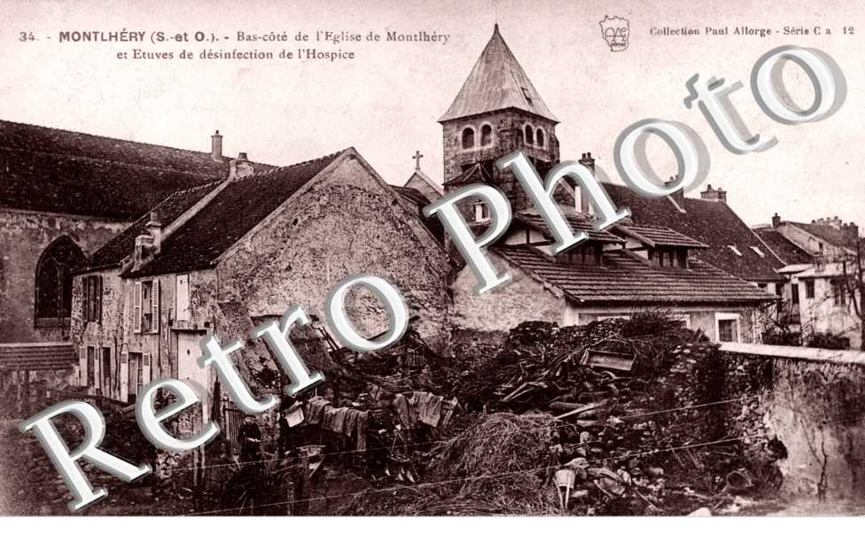 L'Eglise et Etuves de desinfection de l'Hospice