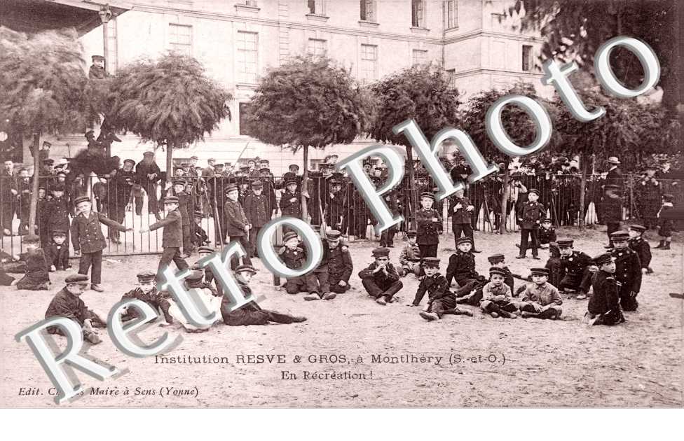 Institution Resve et Gros - enfance