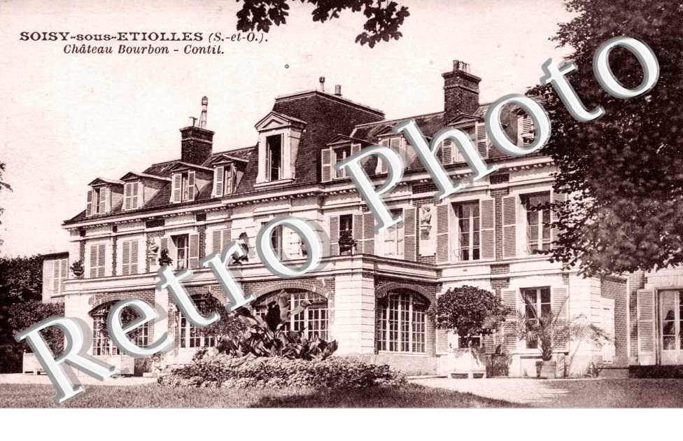 Soisy sous Etiolles, Chateau Bourbon