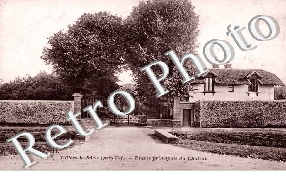 entree principale du chateau